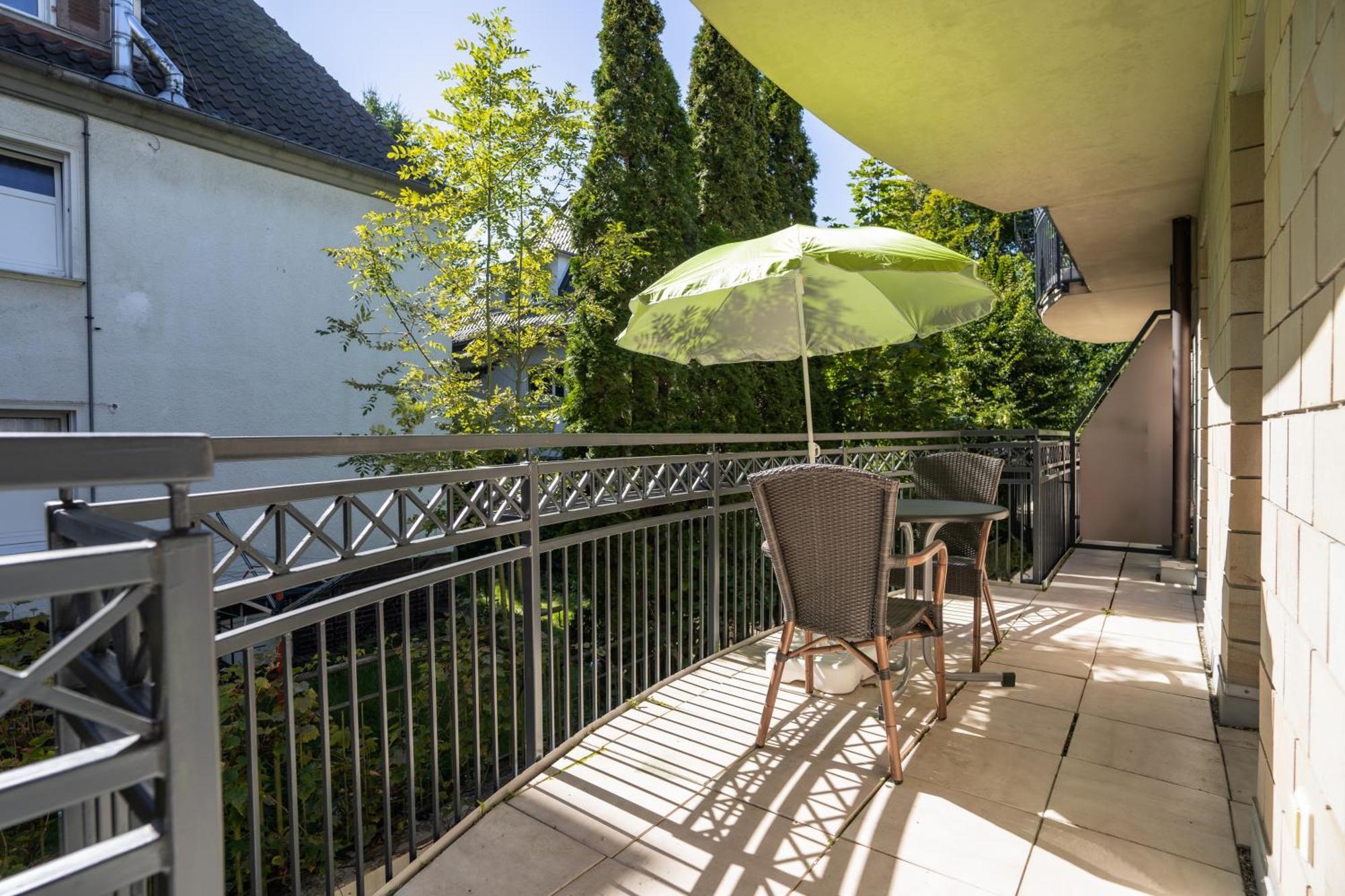 Hotel Cityhome Am Kurpark Bad Salzuflen Eksteriør bilde